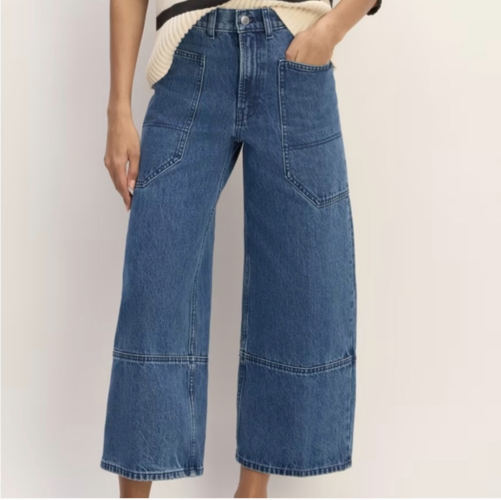 Everlane Women's Blue Ankle & Cropped Jeans